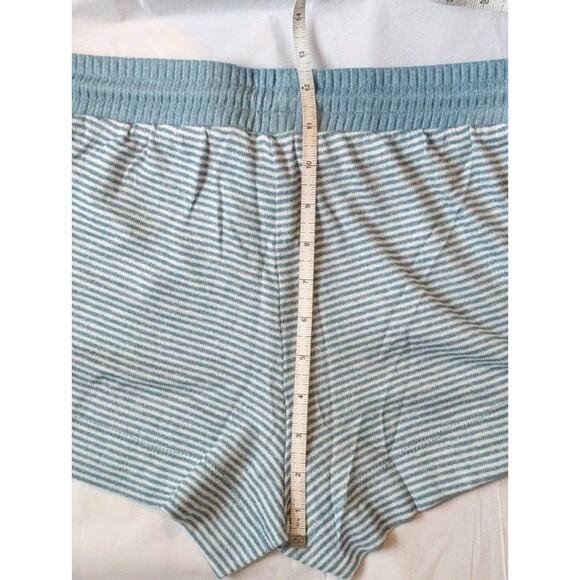 🧷 NWT Stars Above Women's Size XS Blue & White Striped Knit Pajama Sleep Shorts - Picture 6 of 8